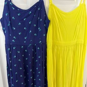 Sundresses with adjustable straps